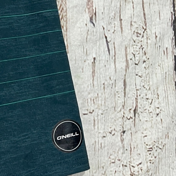 O'Neill Board Shorts Mens Green Swim Trunks Swimwear Bathing Suit Summer - Picture 4 of 8